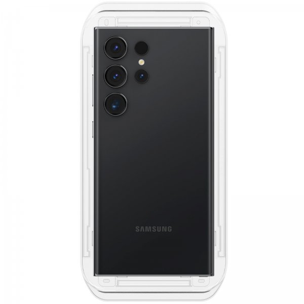 Spigen Samsung Galaxy S24 Ultra Skärmskydd GLAS.tR EZ Fit 2-pack