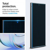 Spigen Samsung Galaxy S24 Ultra Skärmskydd GLAS.tR EZ Fit Privacy 2-pack