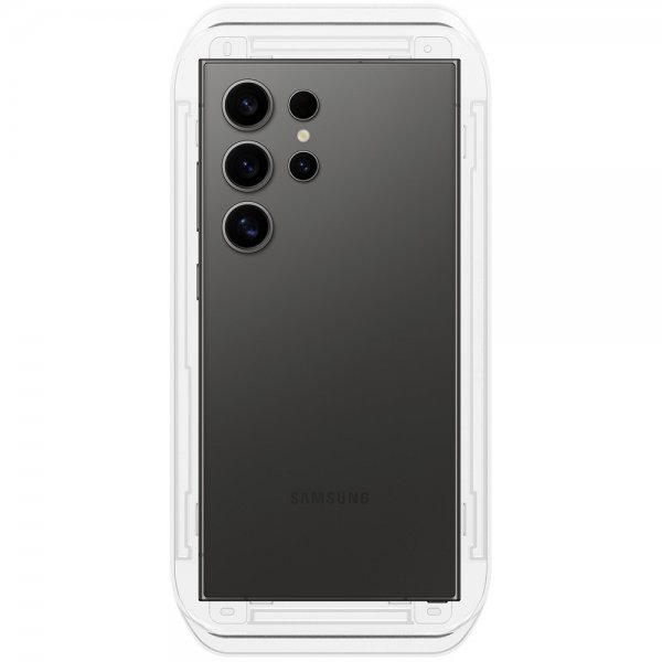 Spigen Samsung Galaxy S24 Ultra Skärmskydd GLAS.tR EZ Fit Privacy 2-pack