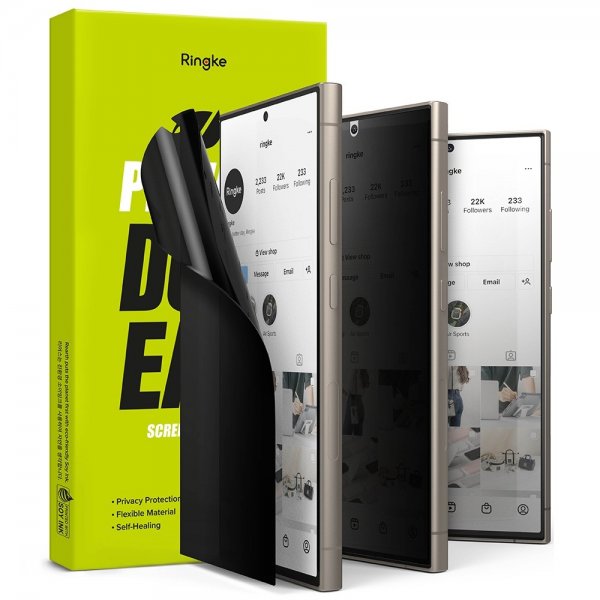 Ringke Samsung Galaxy S24 Ultra Skärmskydd Privacy Dual Easy Film