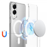 Nordic Covers Samsung Galaxy S25 Edge Skal Feather Series MagSafe Transparent