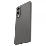 Spigen Samsung Galaxy S25 Edge Skal Liquid Air Marble Gray