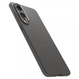 Spigen Samsung Galaxy S25 Edge Skal Liquid Air Marble Gray