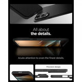 Spigen Samsung Galaxy S25 Edge Skal Liquid Air Matte Black