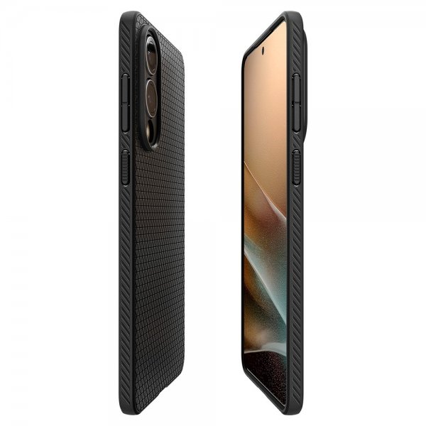 Spigen Samsung Galaxy S25 Edge Skal Liquid Air Matte Black