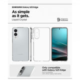 Spigen Samsung Galaxy S25 Edge Skal Liquid Crystal Transparent