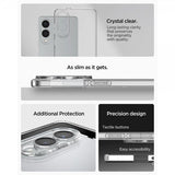 Spigen Samsung Galaxy S25 Edge Skal Liquid Crystal Transparent
