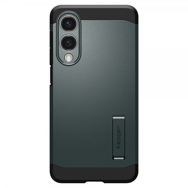 Spigen Samsung Galaxy S25 Edge Skal Tough Armor MagFit Abyss Green