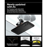 Spigen Samsung Galaxy S25 Edge Skal Tough Armor MagFit Svart