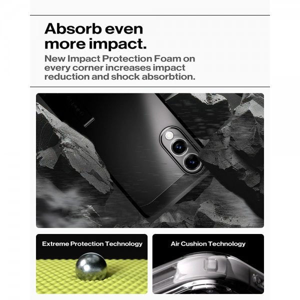 Spigen Samsung Galaxy S25 Edge Skal Tough Armor MagFit Svart