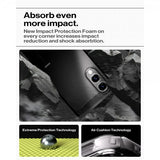 Spigen Samsung Galaxy S25 Edge Skal Tough Armor MagFit Svart