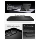 Spigen Samsung Galaxy S25 Edge Skal Tough Armor MagFit Svart