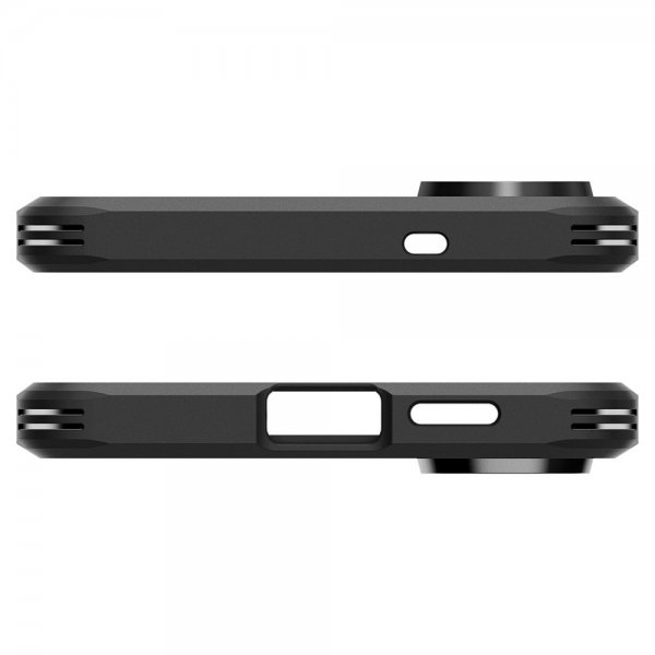 Spigen Samsung Galaxy S25 Edge Skal Tough Armor MagFit Svart