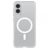 Spigen Samsung Galaxy S25 Edge Skal Ultra Hybrid MagFit Clear White