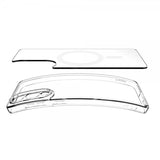 Spigen Samsung Galaxy S25 Edge Skal Ultra Hybrid MagFit Clear White