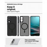Spigen Samsung Galaxy S25 Edge Skal Ultra Hybrid MagFit Frost Black