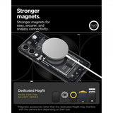 Spigen Samsung Galaxy S25 Edge Skal Ultra Hybrid Zero One MagFit Svart