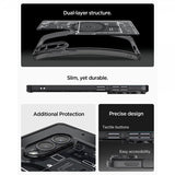 Spigen Samsung Galaxy S25 Edge Skal Ultra Hybrid Zero One MagFit Svart