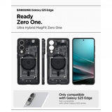 Spigen Samsung Galaxy S25 Edge Skal Ultra Hybrid Zero One MagFit Svart