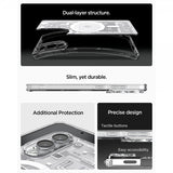 Spigen Samsung Galaxy S25 Edge Skal Ultra Hybrid Zero One MagFit Vit