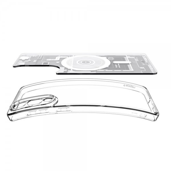 Spigen Samsung Galaxy S25 Edge Skal Ultra Hybrid Zero One MagFit Vit
