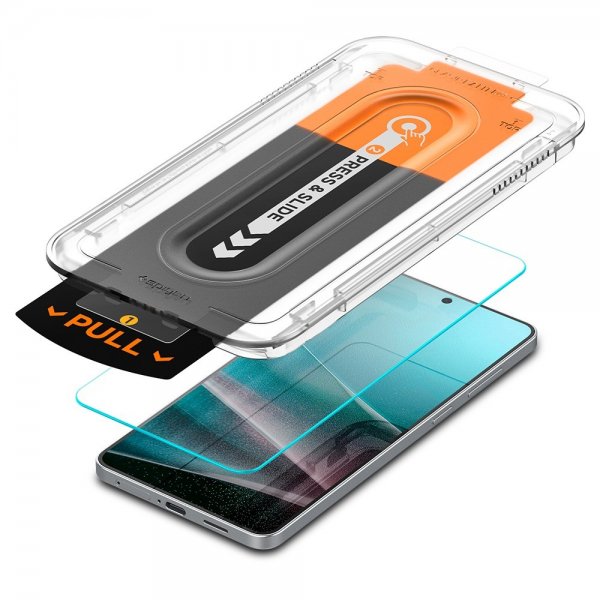 Spigen Samsung Galaxy S25 Edge Skärmskydd GLAS.tR EZ Fit Pro