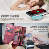 CaseMe Samsung Galaxy S25 FE Fodral 008 Series Löstagbart Skal Röd