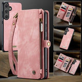 CaseMe Samsung Galaxy S25 FE Fodral 008 Series Löstagbart Skal Rosa