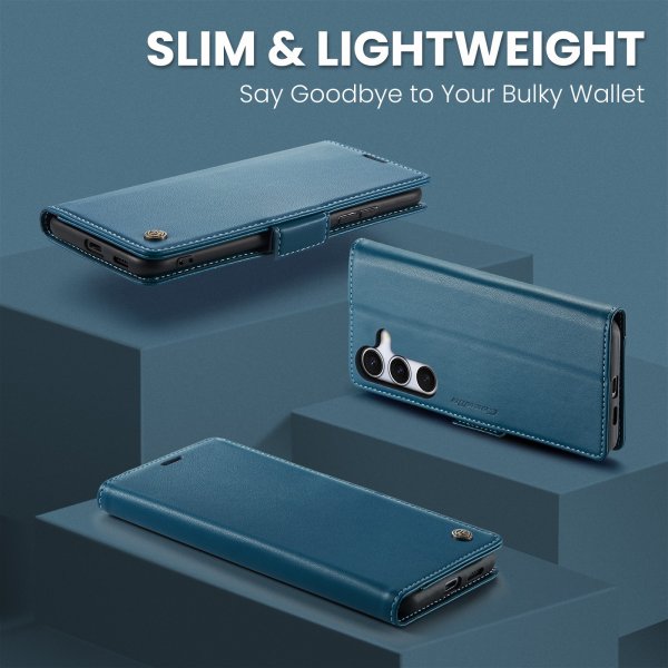 CaseMe Samsung Galaxy S25 FE Fodral 023 Series Blå