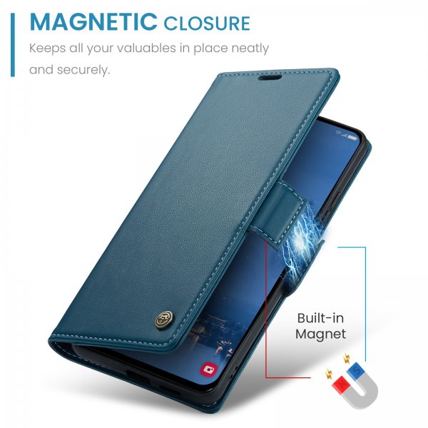 CaseMe Samsung Galaxy S25 FE Fodral 023 Series Blå