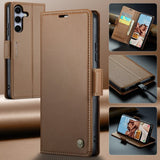 CaseMe Samsung Galaxy S25 FE Fodral 023 Series Brun