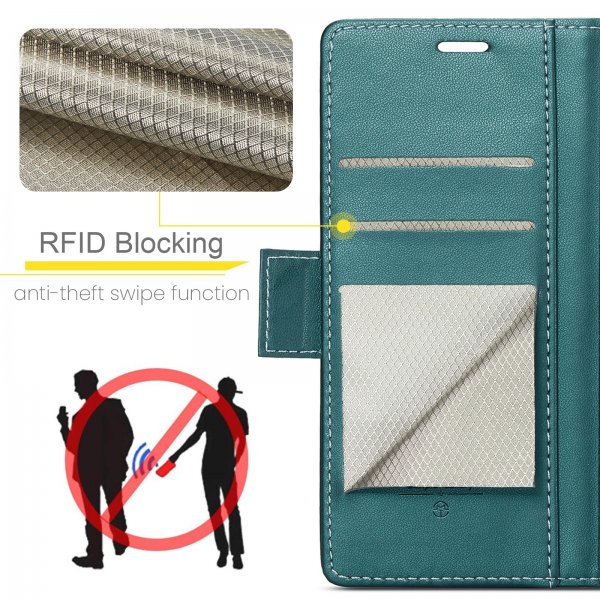 CaseMe Samsung Galaxy S25 FE Fodral 023 Series Grön