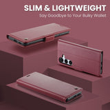 CaseMe Samsung Galaxy S25 FE Fodral 023 Series Röd