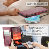 CaseMe Samsung Galaxy S25 FE Fodral 023 Series Röd