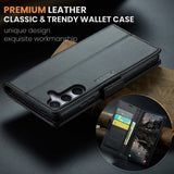 CaseMe Samsung Galaxy S25 FE Fodral 023 Series Svart