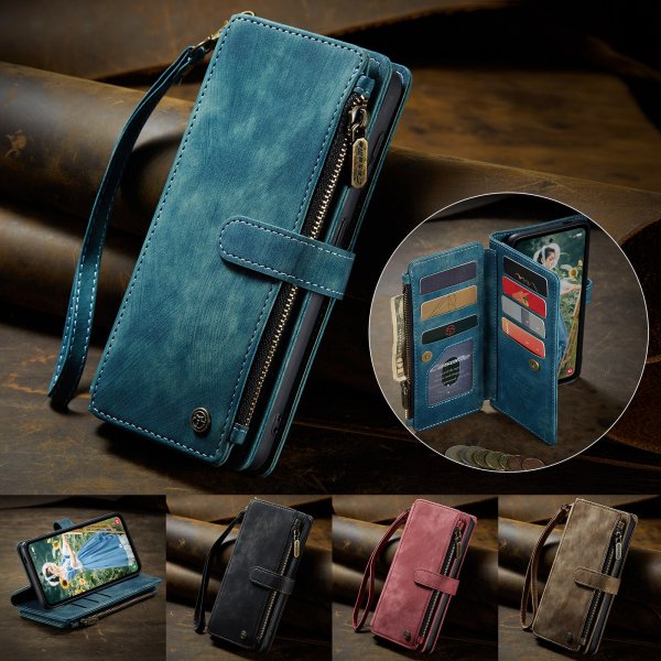 CaseMe Samsung Galaxy S25 FE Fodral C30 Series Blå
