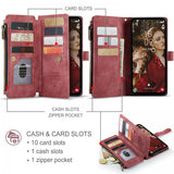 CaseMe Samsung Galaxy S25 FE Fodral C30 Series Röd