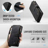 CaseMe Samsung Galaxy S25 FE Fodral C30 Series Svart