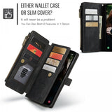 CaseMe Samsung Galaxy S25 FE Fodral C30 Series Svart