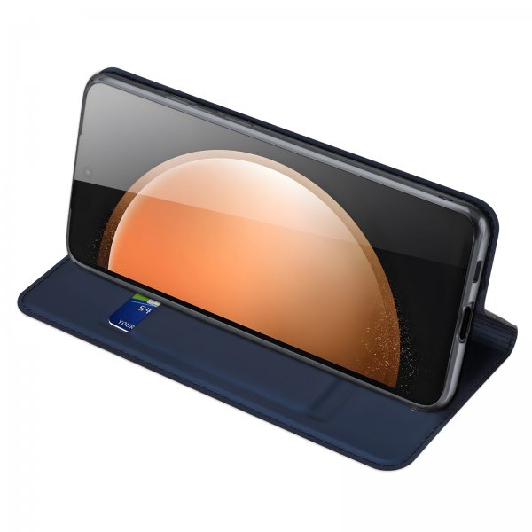 Dux Ducis Samsung Galaxy S25 FE Fodral Skin Pro Series Blå