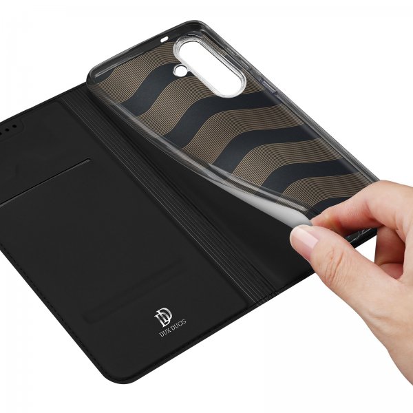 Dux Ducis Samsung Galaxy S25 FE Fodral Skin Pro Series Svart