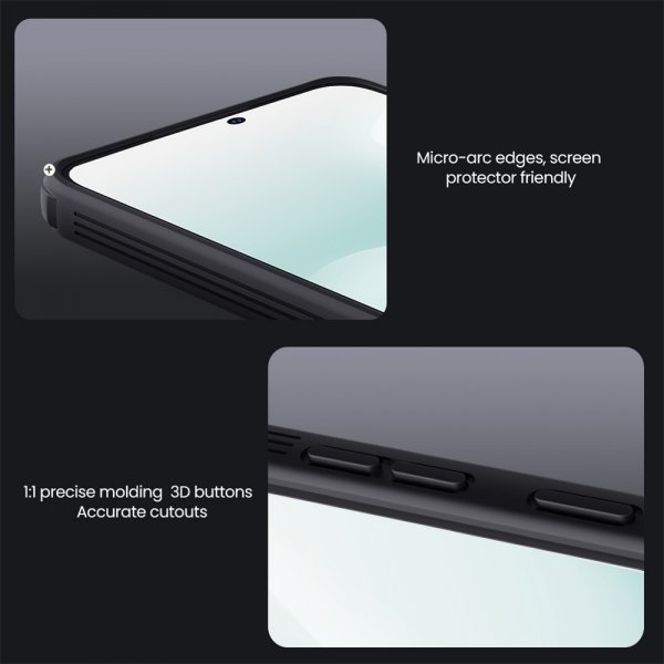 Nillkin Samsung Galaxy S25 FE Skal CamShield Pro Svart