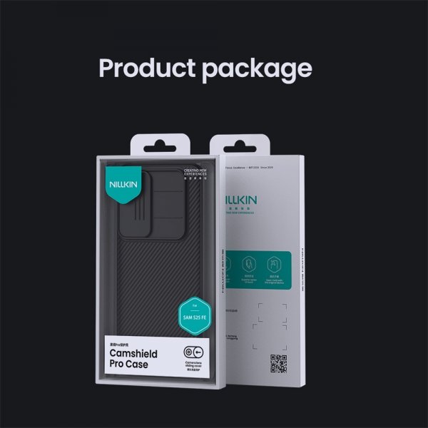 Nillkin Samsung Galaxy S25 FE Skal CamShield Pro Svart