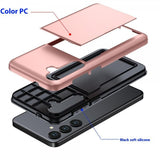 Samsung Galaxy S25 FE Skal Card Slide Svart