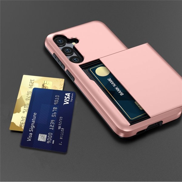 Samsung Galaxy S25 FE Skal Card Slide Svart