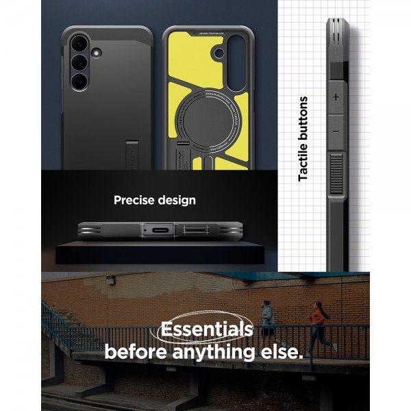 Spigen Samsung Galaxy S25 FE Skal Tough Armor MagFit Svart