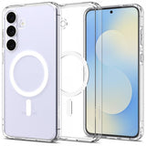 Spigen Samsung Galaxy S25 FE Skal Ultra Hybrid MagFit Clear White