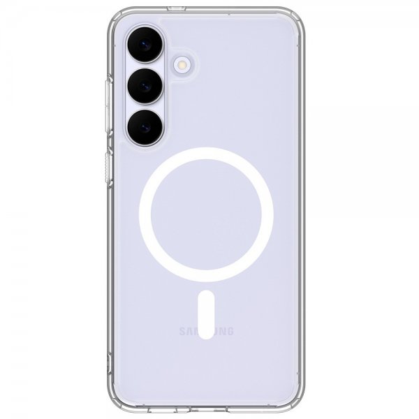 Spigen Samsung Galaxy S25 FE Skal Ultra Hybrid MagFit Clear White