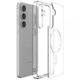 Spigen Samsung Galaxy S25 FE Skal Ultra Hybrid MagFit Clear White
