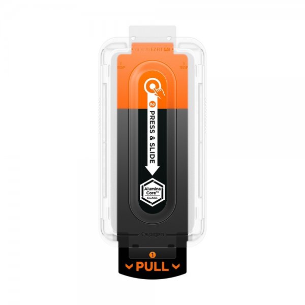 Spigen Samsung Galaxy S25 FE Skärmskydd GLAS.tR EZ Fit Pro 2-pack